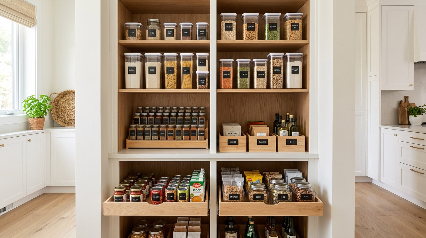 How to Organize Kitchen Storage Efficiently